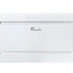 Вытяжка Встраиваемая MODUL SENSOR 1200(52) FG WH LED TORNADO Hota Ширина / высота 52 Белое стекло / корпус черный/турбо-двигатель/1200куб/м/ LED лампы-2*3WT, сенсорное управление,,Пульт д/у