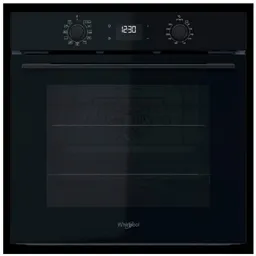 BinOven/el Whirlpool OMK58CU1SB Volumul camerei  71 L Clasa de eficien%3Fa energetica  A+ Temperatura maxima incalzire   250 °С Consum de energie   2,9 kW Numar Programe Automate  11 Ghidaje telescopice  La nivelul 1 Numar geamuri de protectie la usa  2