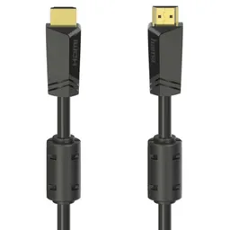 Hama 205010 High-speed HDMI  Cable, Plug - Plug, 4K, Ethernet, Gold-plated, 15.0 m