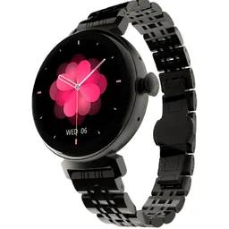 HiFuture Smart Watch Aura, Amoled, BT Calling, Black HFAURABK