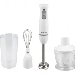 Blender VITEK VT-3413 Putere  700 W Materialul carcasei  Plastic Material picior si cutite  O%3Fel inoxidabil Material bol  Plastic Capacitate bol  0,6 L Trepte de viteze  2