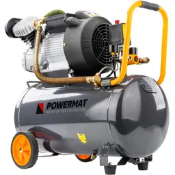 Компрессор прямой прив. V-Type 50L 392l/min 8bar 2.2kW POWERMAT PM-KO-50T-V2