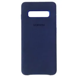 Helmet Alcantara Case Samsung S10 E Blue