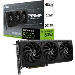 VGA ASUS RTX5050 8GB GDDR6 Prime OC (PRIME-RTX5050-O8G) Producator GPU NVIDIA Procesor Video GeForce RTX 5050 Memorie 8GB Tip memorie GDDR6 Bus memorie 128 bit Frecventa memorie 20000 MHz