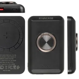 Power Bank Rivacase 5000 mAh, Magsafe 15W + QC/PD20W, VA2603, Black
