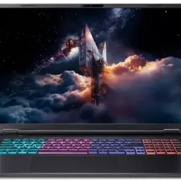 NB Acer 18.0" Nitro 18 AI AN18-61 Black (Ryzen AI 7 350 32Gb 2Tb 5070 8Gb) 18.0" WQXGA (2560x1440) 165Hz Non-glare, AMD Ryzen AI 7 350 (8x Core, 2.0GHz - 5.0GHz, 16Mb), 32Gb (2x 16Gb) DDR5, 2x 1Tb PCIE, GeForce RTX 5070 8Gb, HDMI, Gbit Ethernet, 802.11ax, 1x USB4, 3x USB-A, Card Reader, FHD Webcam, Linux, 90Wh Battery, Illuminated RGB Keyboard, 3.02kg, Obsidian Black