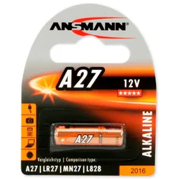 Ansmann Alkaline battery A27 / 12V, 1 pack (10) 1516-0001
