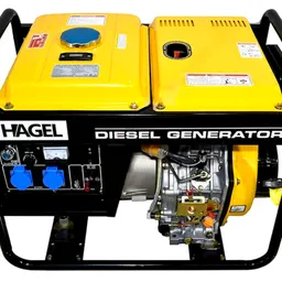 Генератор 8000CL Дизель 6 кВт 220 В HAGEL LDG8000CLWH