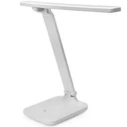 Platinet Led Desk Lamp LED Remus 5W Touch Switch 3 Brighness Level With Adapter White PDL194W