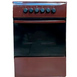 Plita Zanetti Z500 GBR 50x55, 4 газ.конфорки.,газ духовка,коричневая