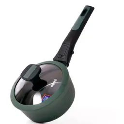 Cratita cu coada Fissman 14380 Brilliant 1.3l (16x7.5)+capac sticla+maner detasabil