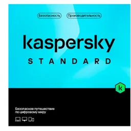 Kaspersky Standard 1-Device 1 year Base Enhanced protection with device performance booster Our Standard security plan offers powerful protection from viruses, malware, and ransomware – but also includes performance tools to get your devices running quickly and smoothly, removes useless software, and keeps your apps up to date. Advanced security with anti-phishing and firewall included Clean-up and app management tools to optimize performance Safe Money feature to protect your online payments and transactions