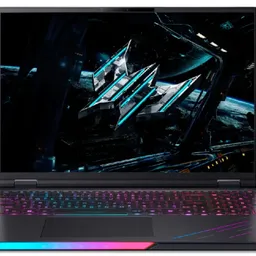 NB Acer 16.0" Predator Helios 16 AI PH16-73 Black (Core Ultra 9 275HX 32Gb 1Tb 5090 24Gb) 16.0" OLED WQXGA (2560x1600) 240Hz Glare, Intel Core Ultra 9 275HX (24x Core, 8x 5.4GHz, 16x 4.6GHz, 40Mb), 32Gb (2x 16Gb) DDR5-6400, 1Tb PCIE, GeForce RTX 5090 24Gb, HDMI, Gbit Ethernet, 802.11be, 2x TB5, 3x USB-A, Card Reader, FHD Webcam, Linux, 90Wh Battery, Illuminated RGB Keyboard, 2.7kg, Abyssal Black