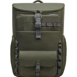 15.6” NB Backpack - HP 15.6” Modular Laptop Backpack + Sleeve + Pouch 3-in-1, Gray/Green.
