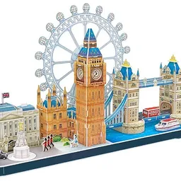 3D Puzzle CubicFun Atracțiile turistice ale Londrei