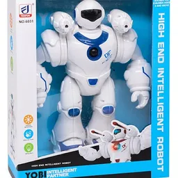 Robot jucarie New World Yobi Blue 6031
