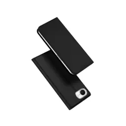 Husa dux ducis flip case iphone 16e skinpro, black