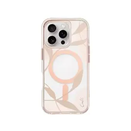 Husa uniq case for iphone 16 pro coehl with magclick charging verdure, sping blossom, -ip6.3p(2024)-vermsbl
