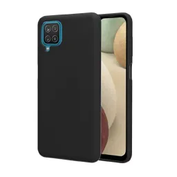 Husa helmet case liquid silicon, samsung m12 4g, black, 6.5"