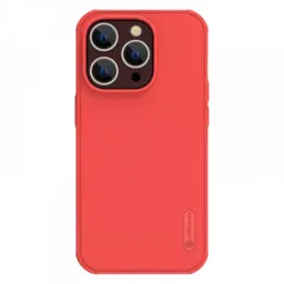 Husa nillkin apple iphone 14 pro max, frosted pro, red