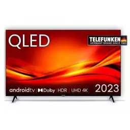 Televizor telefunken 65" led tv 65qua9360, black, (55", black, 4k uhd 3840x2160, qled, androidtv 11, 3x hdmi, 2x usb2.0, dvb-t/t2/ci+/s2, wifi 2,4/5ghz, bluetooth, dolby vision hdr, hdr10, hlg, os language eng/ru/ro, 3.5 headphone jack, speakers 2x10w, vesa 200