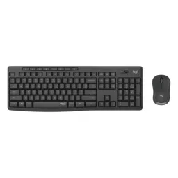 Kit (keyboard+mouse) logitech mk295, silent - graphite - us int'l - 2.4ghz - intnl