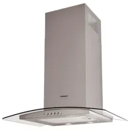 Hota hansa okc621gh silver, 341 m³/h, 1 motor, 60 cm, filtru de grasime carbon, inox