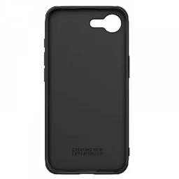 Husa nillkin nillkin apple iphone 16e, frosted pro, black