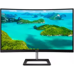 Monitor philips 325e1c, 32.0 2560x1440, curved-va vga hdmi dp