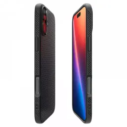 Husa spigen iphone 16 plus, liquid air, matte black