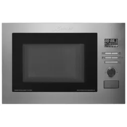 Cuptor cu microunde incorporabil kaiser em 2520, 25 l,  900 w,  control mecanic,  grill,  argintiu