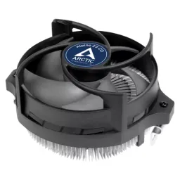 Cooler pentru cpu arctic alpine 23 co, am4, socket amd am4, fan 90mm, 200-2700rpm pwm, mx-2 thermal paste, 0.3 sone, dual ball bearing