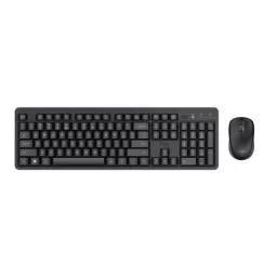 Kit (keyboard+mouse) trust ody ii wireless silent keyboard and mouse set, qwerty us, black