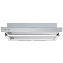 Hota wolser wl- f 60 slim inox, 400 m3/h,  1 motor,  60 cm,  filtru din aluminiu absorbant de grasimi,  inox