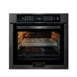 Cuptor electric incorporabil kaiser eh 6306 rs, 79 l, 15 funcții, grill, timer, negru, a