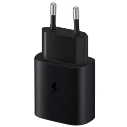 Incarcator samsung wall charger 1xtype-c super fast charging 25w (w/o cable), black