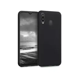 Husa helmet case liquid silicon samsung a10s,  black, 6.2"