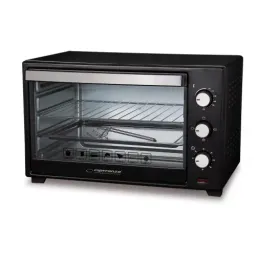 Cuptor electric esperanza electric oven  prosciutto eko008, 20l, power: 1600w, temperature: 0°c - 250°c, timer: 0-60 minutes, 3 heating functions available, crumb tray, acc included: pizza tray, grill grate, potholder, length of power cord: 0.9 m