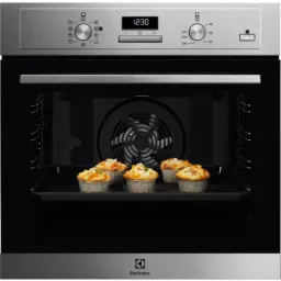 Cuptor electric incorporabil electrolux eod3h70x, 72 l, 8 functii, grill, timer, curatare traditionala, inox, negru, a