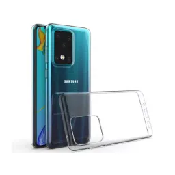 Husa cellular line samsung galaxy s20 +, rubber case fine, transparent, 6.7"