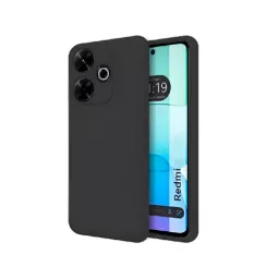 Husa woo case liquid silicone xiaomi redmi note 14 5g, black