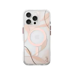 Husa uniq case for iphone 16 pro max coehl with magclick charging verdure, sping blossom -ip6.9p(2024)-vermsbl