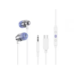 Gaming Earphones Logitech G333, 5.8mm drivers, 20-20kHz, 24 Ohm, 101.6dB, 19g. 3.5/USB-C, White .