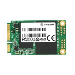 mSATA SSD  512GB Transcend "TS512GMSA452T" [R/W:560/520MB/s, 95K IOPS, SM2258, 3K P/E cycles,3DTLC]