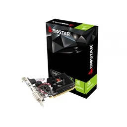 BIOSTAR GeForce GT610  2GB SDDR3, 64bit, 700/1333Mhz, 1xVGA, 1xDVI, 1xHDMI, Single fan, Low profile, Retail (VN6103THX6)