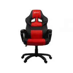 Gaming/Office Chair AROZZI Monza, Black/Red, PU Leather, max weight up to 90-95kg / height 160-180cm