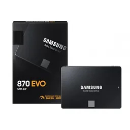 2.5" SATA SSD  500GB Samsung 870 EVO "MZ-77E500B" [R/W:560/530MB/s, 98K IOPS, MGX, V-NAND 3bit MLC]