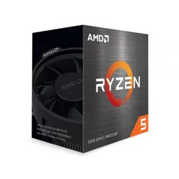 AMD Ryzen™ 5 5500, Socket AM4, 3.6-4.2GHz (6C/12T), 3MB L2 + 16MB L3 Cache, No Integrated GPU, 7nm 65W, Unlocked, tray