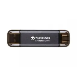 2.0TB  Transcend Portable SSD ESD310C Black, USB-A/C 3.2 (71.3x20x7.8 mm, 11g, R/W:1050/950 MB/s)