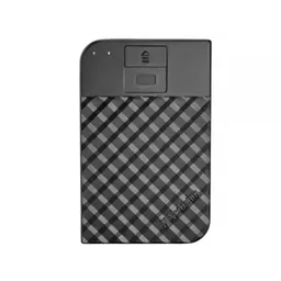2.5" External HDD 2.0TB (USB3.1/USB-C)  Verbatim "Fingerprint Secure", Black, 256-bit AES hardware security encryption with fingerprint, Enclosure material: Plastic and Aluminium